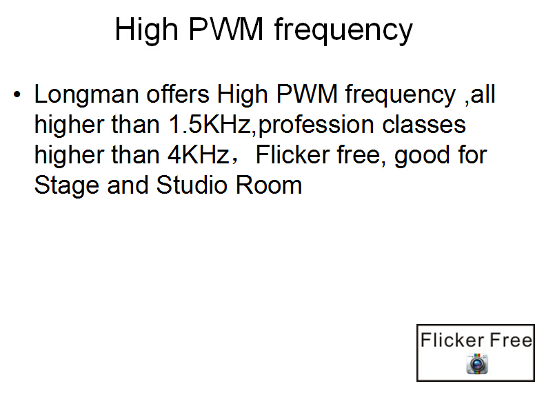 high PWM frequency solution