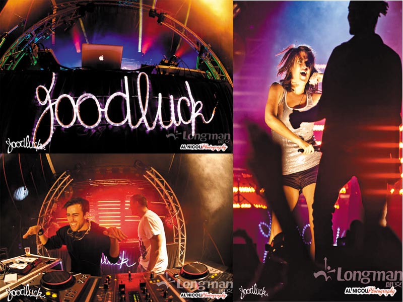 朗文LED成功助阵南非乐队Good Luck在2012年5月举行的演唱会