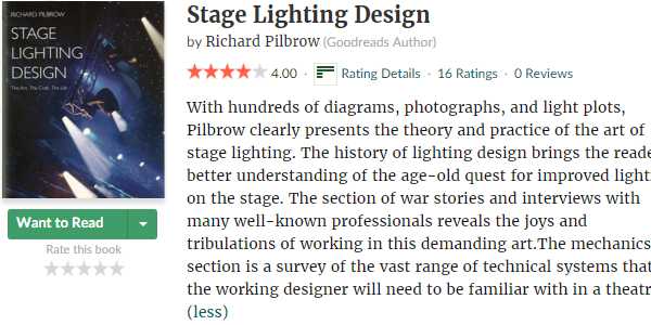 stage lighting design picture captured from goodreads