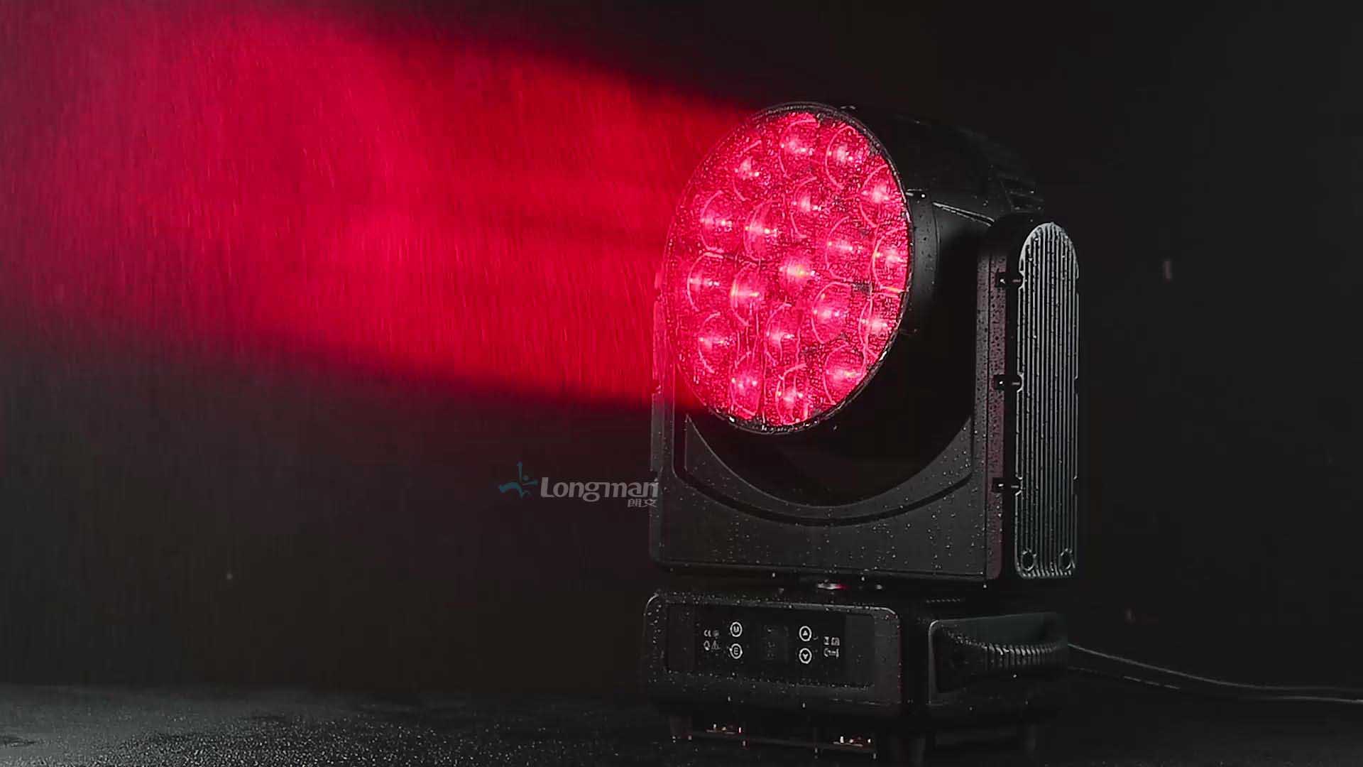Zoom moving head wash light IP, moving head led light with zoom, waterproof zoom led moving light, B-Eye effect moving Head Light