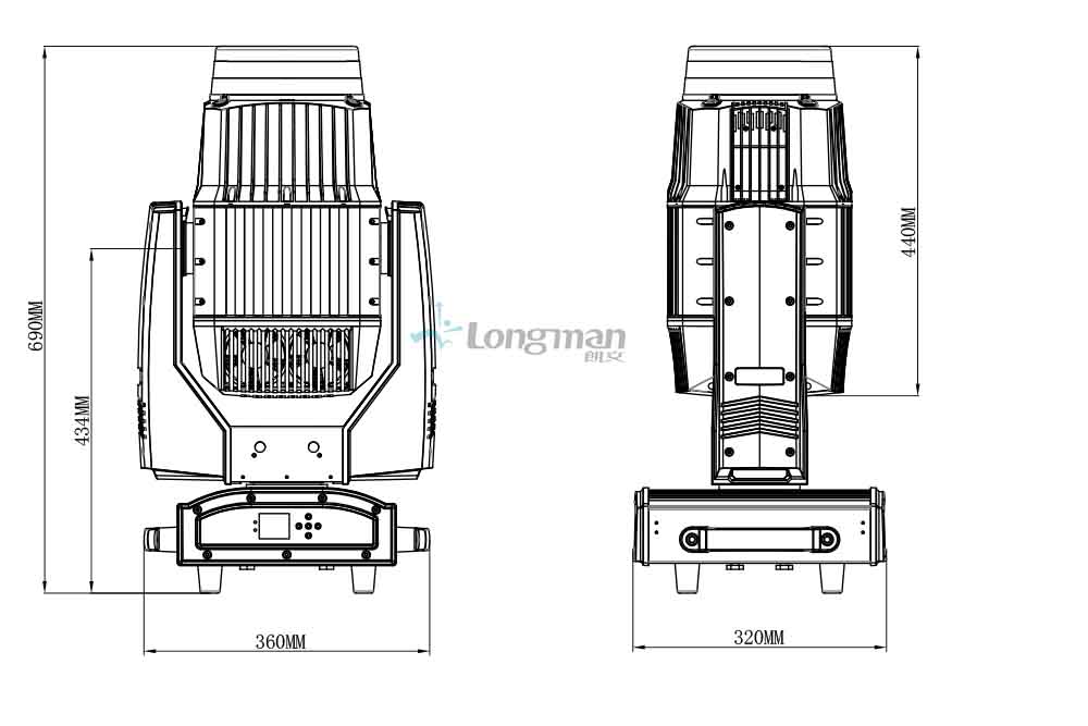 moving head light with framing shutter, moving head beam light with framing system, Intelligent Moving Head with Gobo Cutting, Framing Moving Head Light